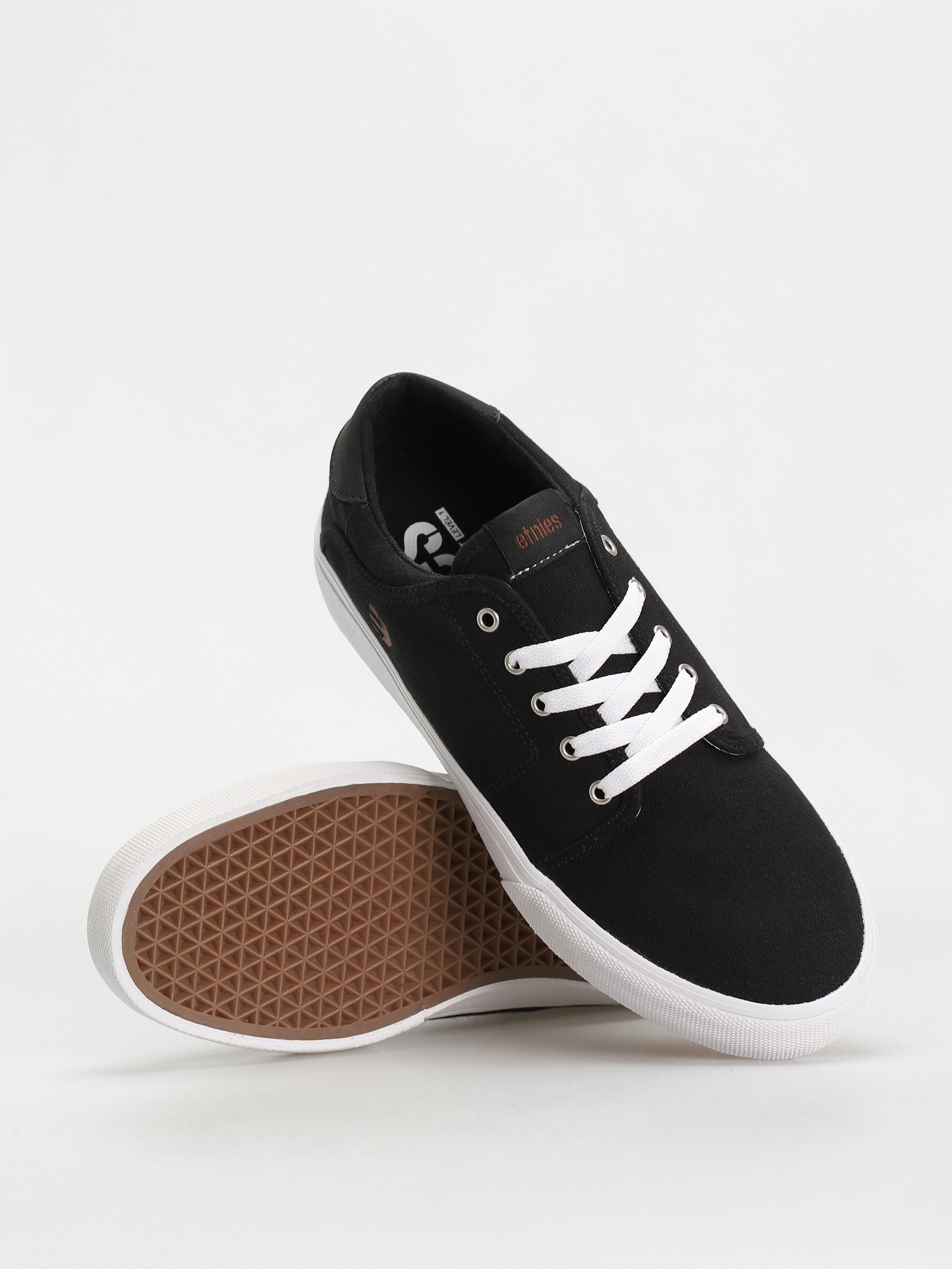 Topánky Etnies Barge Slim (black/white/silver)