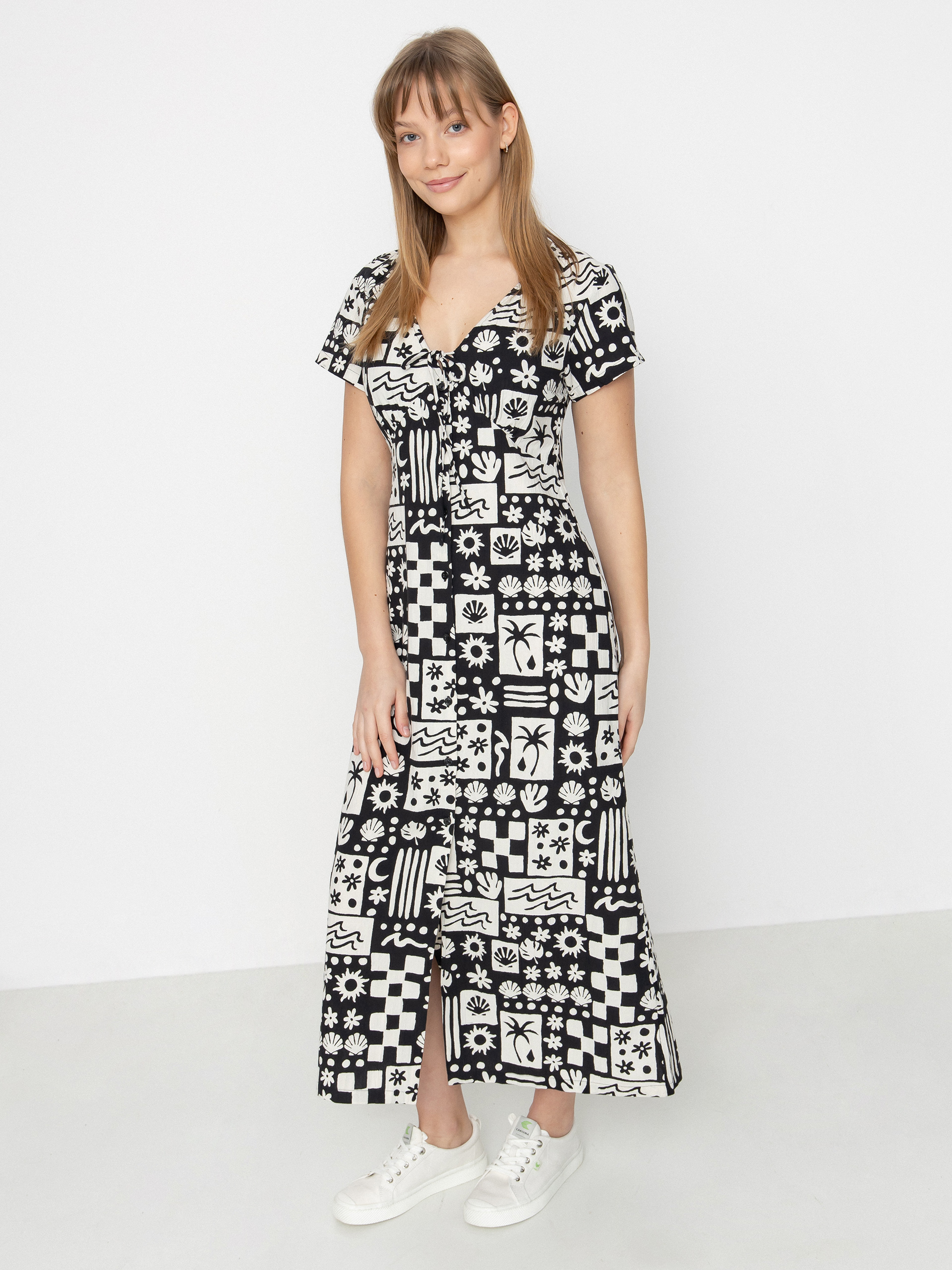 Šaty  Volcom Sunny Wild Long Wmn (black)