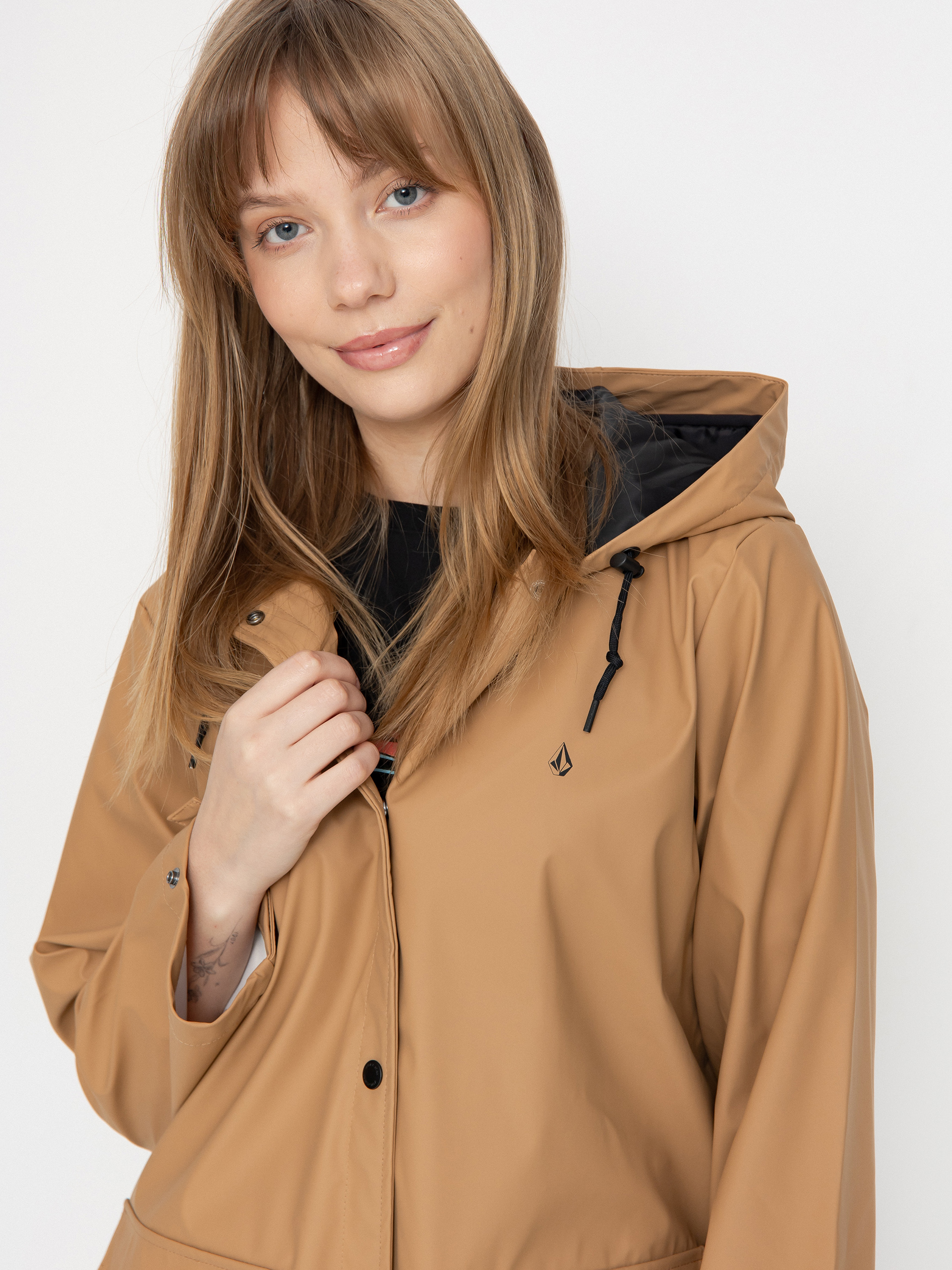 Bunda Volcom Rainstone Wmn (mocha)