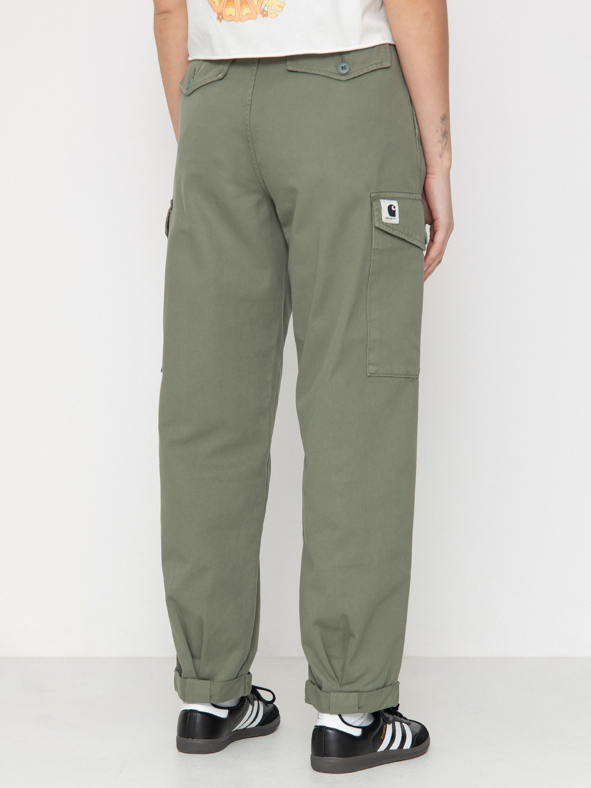 Nohavice Carhartt WIP Collins Wmn (park)