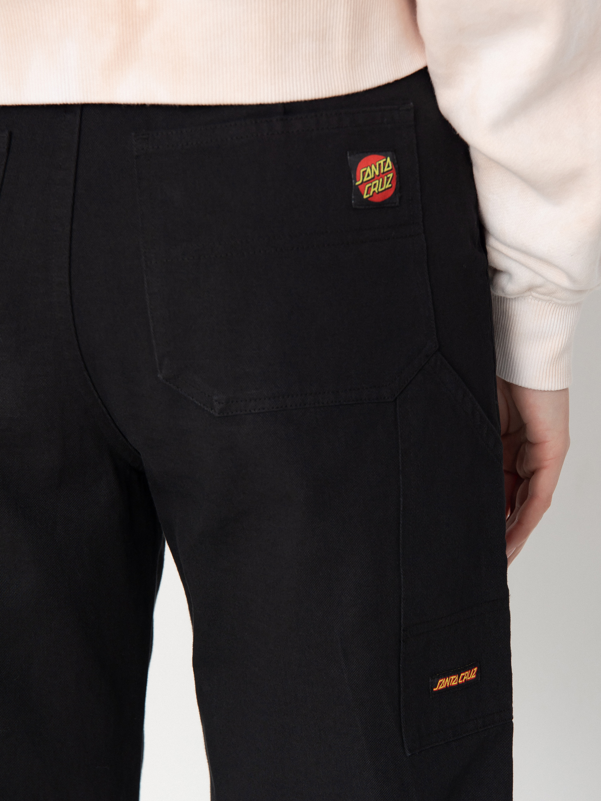 Nohavice Santa Cruz Nolan Carpenter Wmn (black)