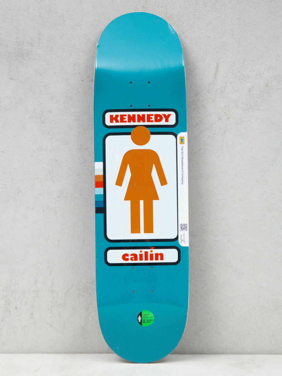 Doska Girl Skateboard Kennedy 93 Til (teal/brown)