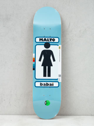Doska Girl Skateboard Malto 93 Til (light blue/black)