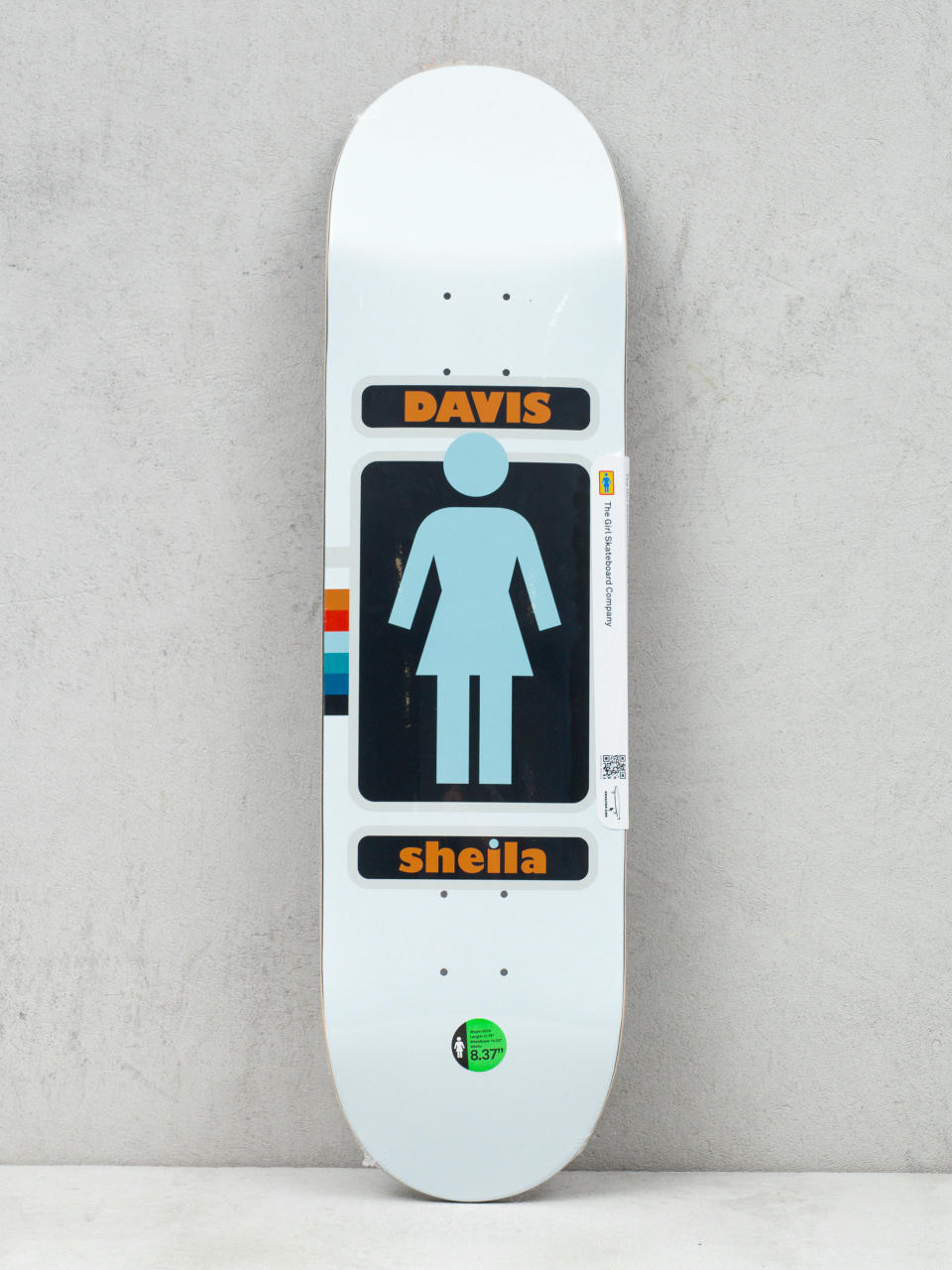 Doska Girl Skateboard Davis 93 Til (white/light blue)