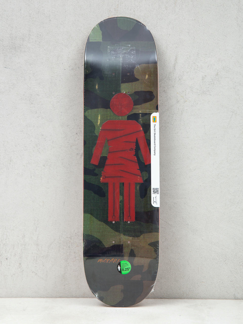 Doska Girl Skateboard Mccrank Scraps (camo)