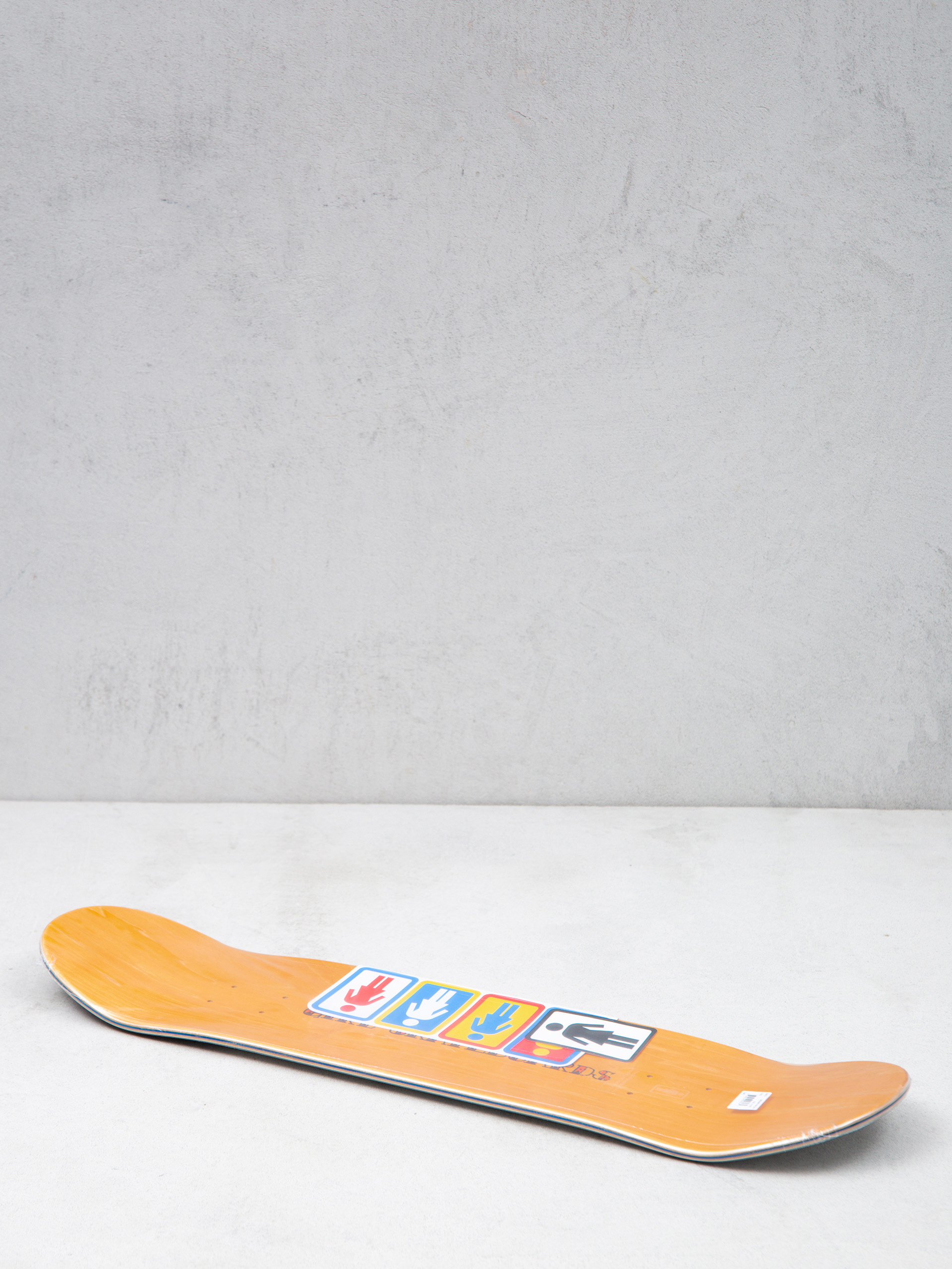 Doska Girl Skateboard Gass Mans Ruin (white/black/yellow)