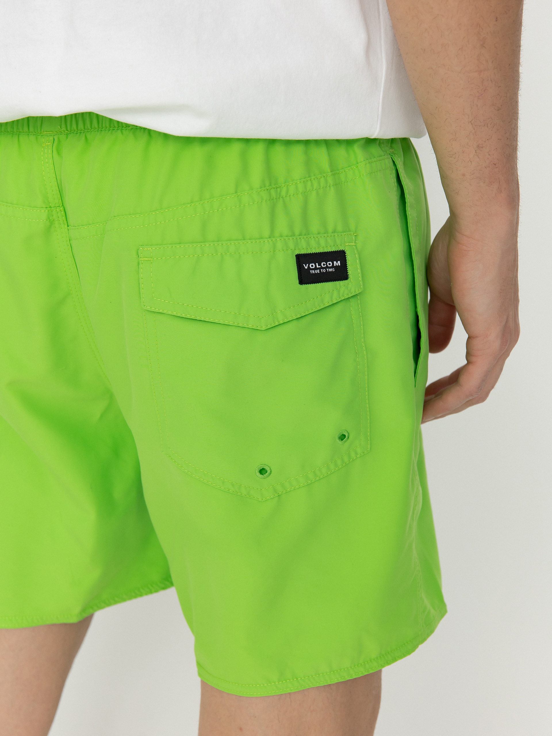 Kraťasy Volcom Lido Solid 16 (electric green)