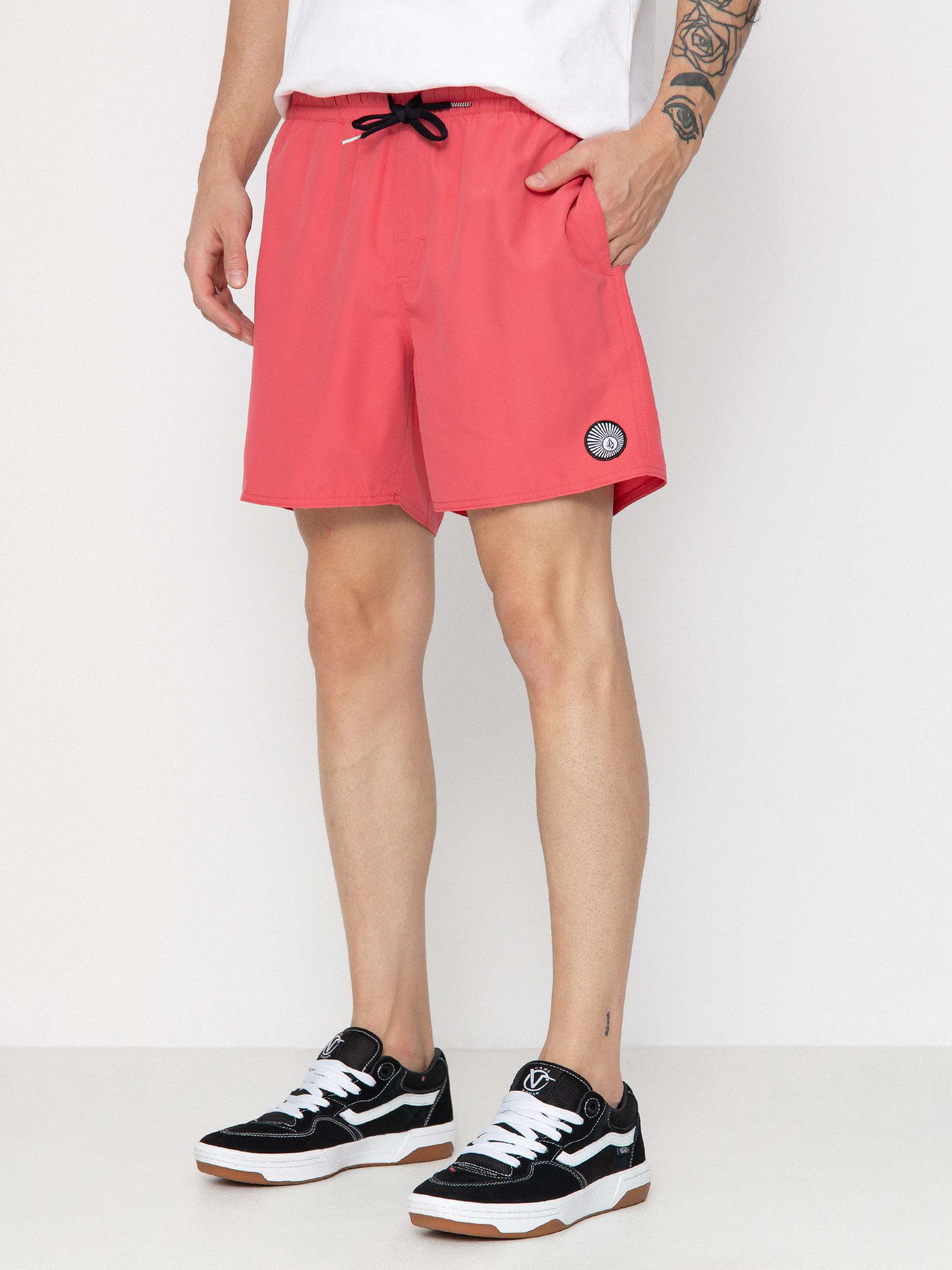 Krau0165asy Volcom Lido Solid 16 (washed ruby)
