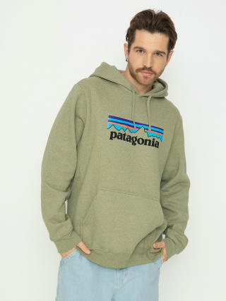 Mikina s kapucňou Patagonia P-6 Logo Uprisal HD (buckhorn green)