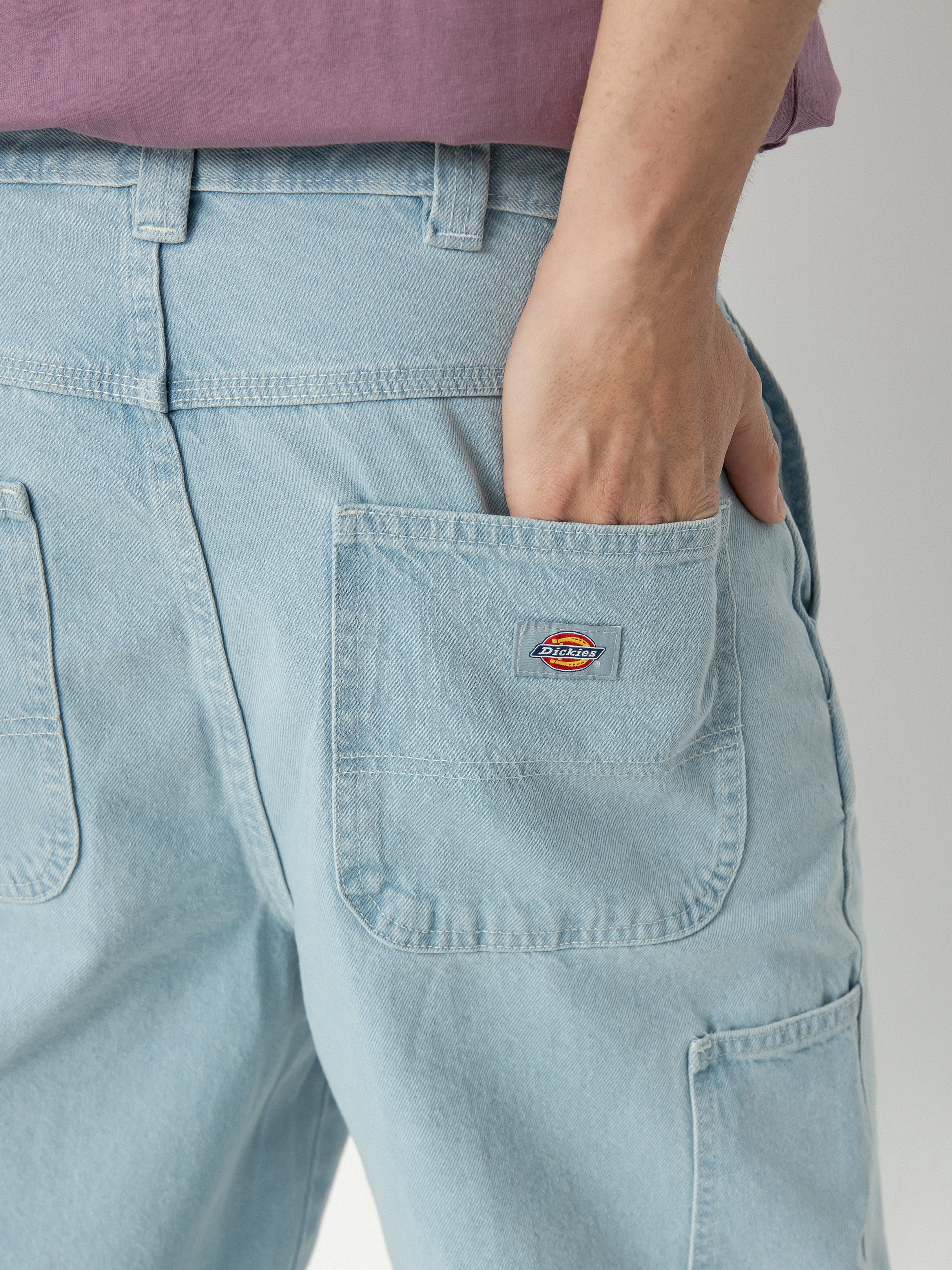 Nohavice Dickies Madison (vintage aged blue)