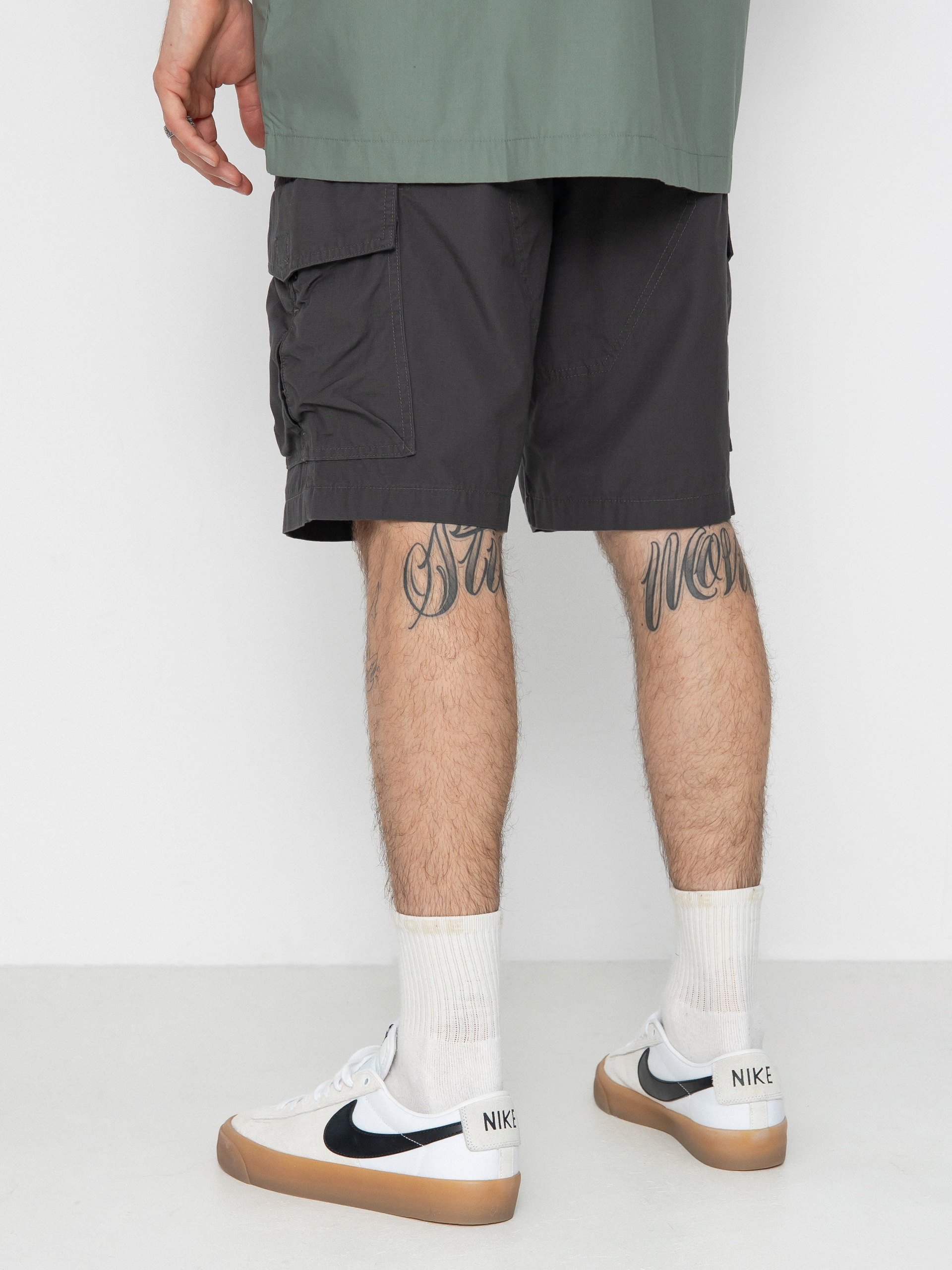 Nohavice Volcom Grande Barracks Cargo 22 (asphalt black)