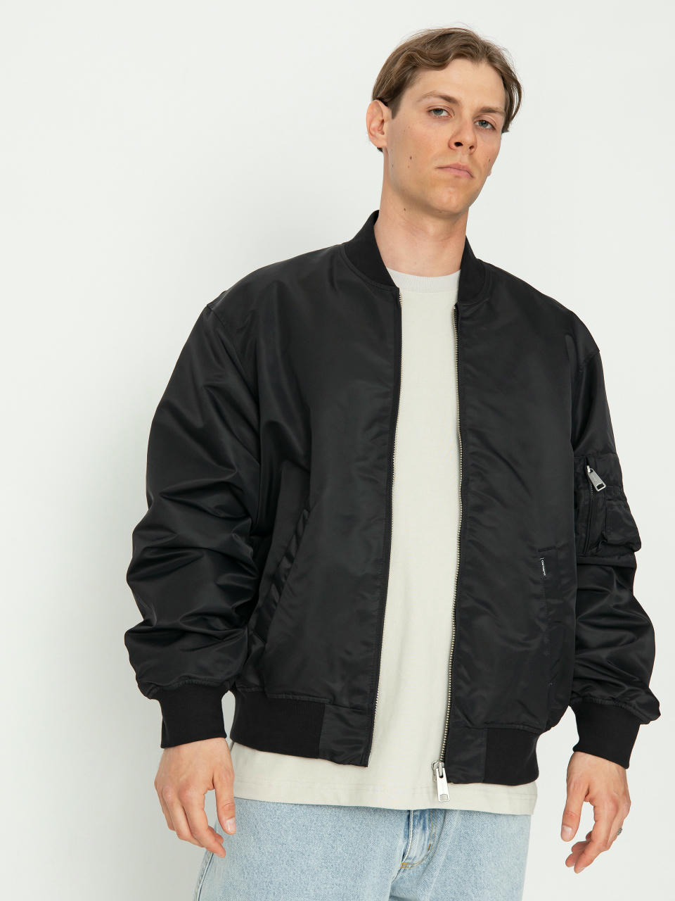 Bunda Carhartt WIP Otley Bomber (black)