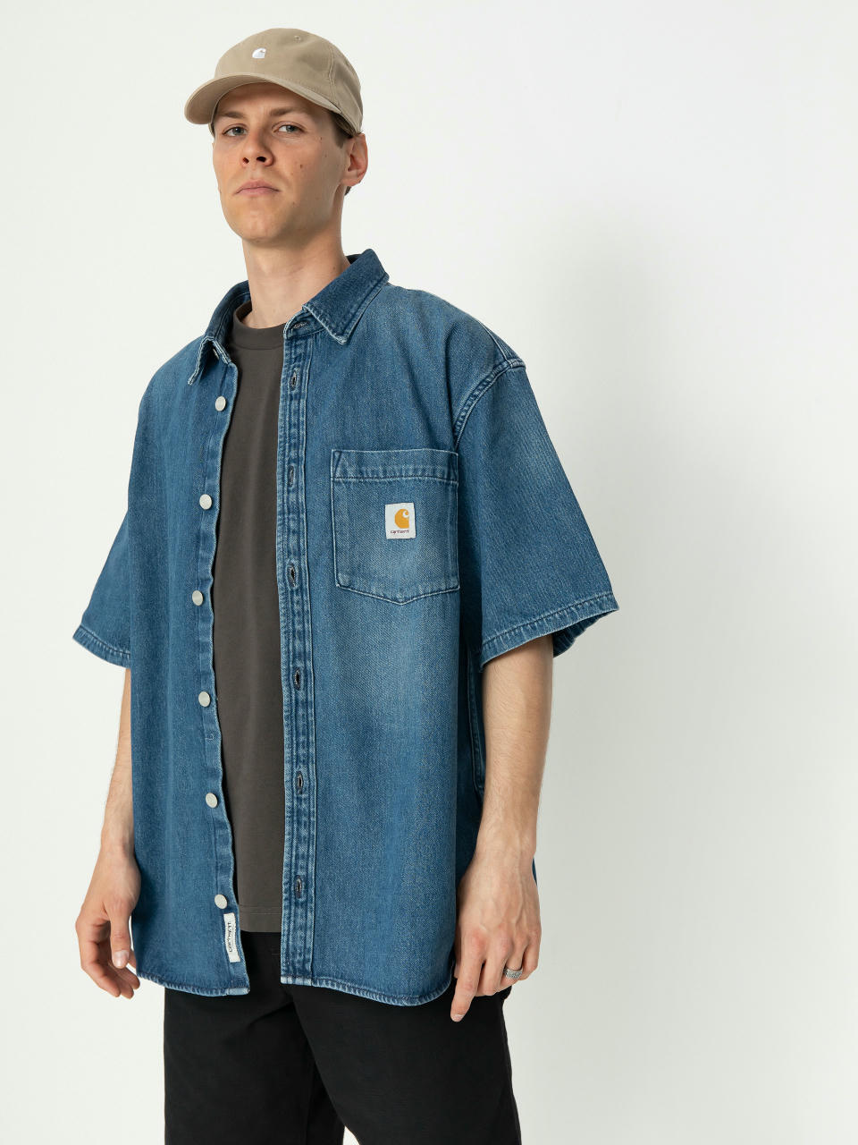 Košeľa Carhartt WIP Ody (blue)