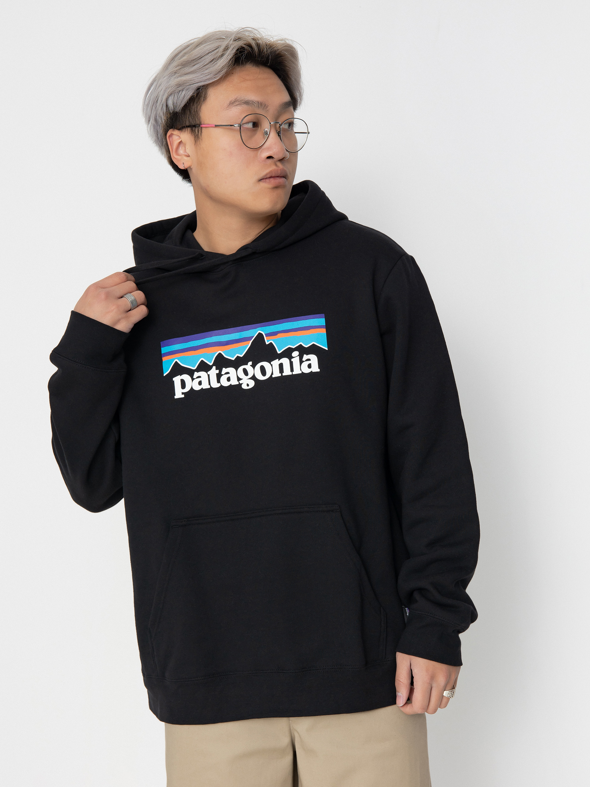 Mikina s kapucňou Patagonia P-6 Logo Uprisal HD