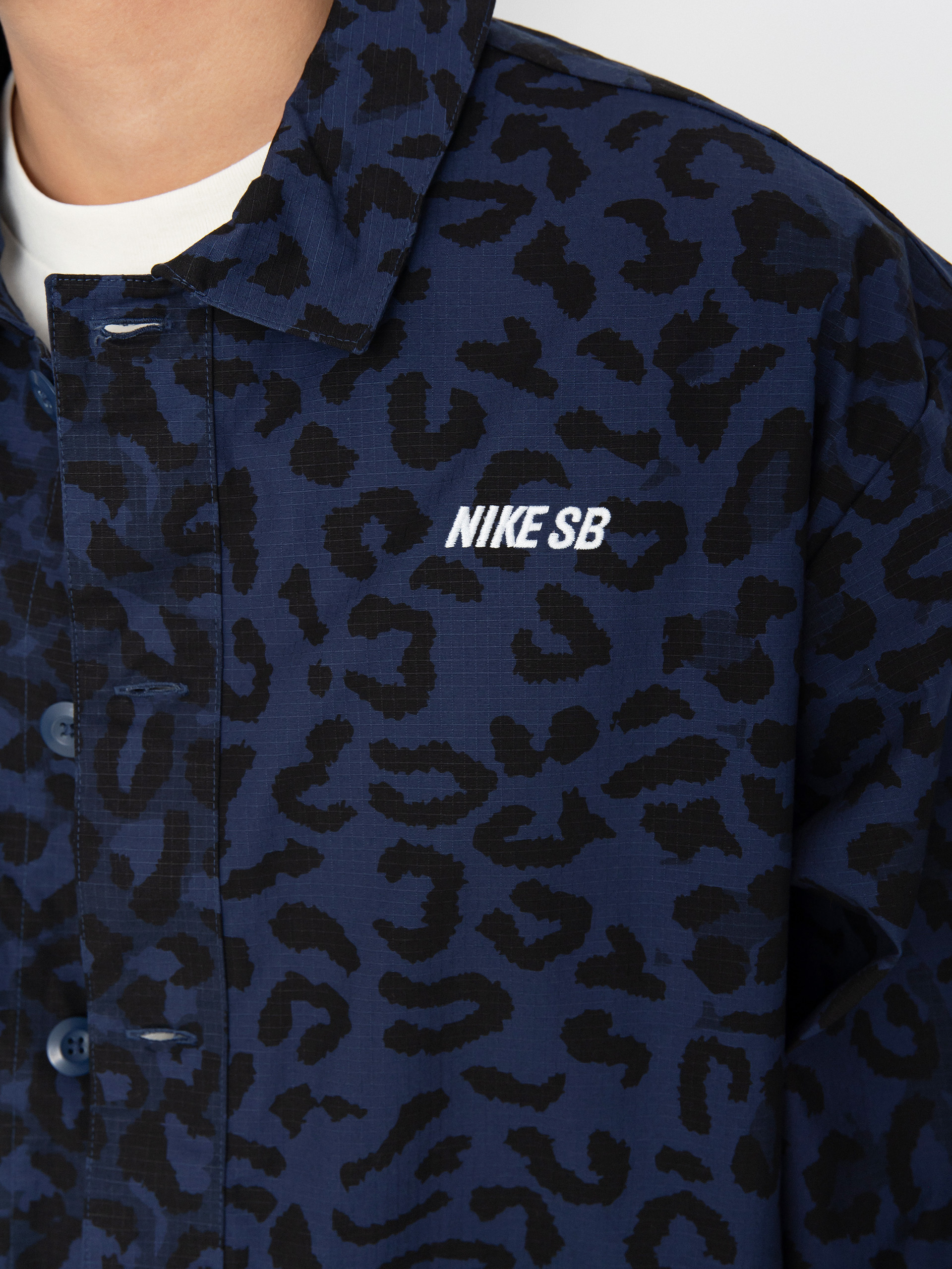 Bunda Nike SB Chore Aop (midnight navy/white)