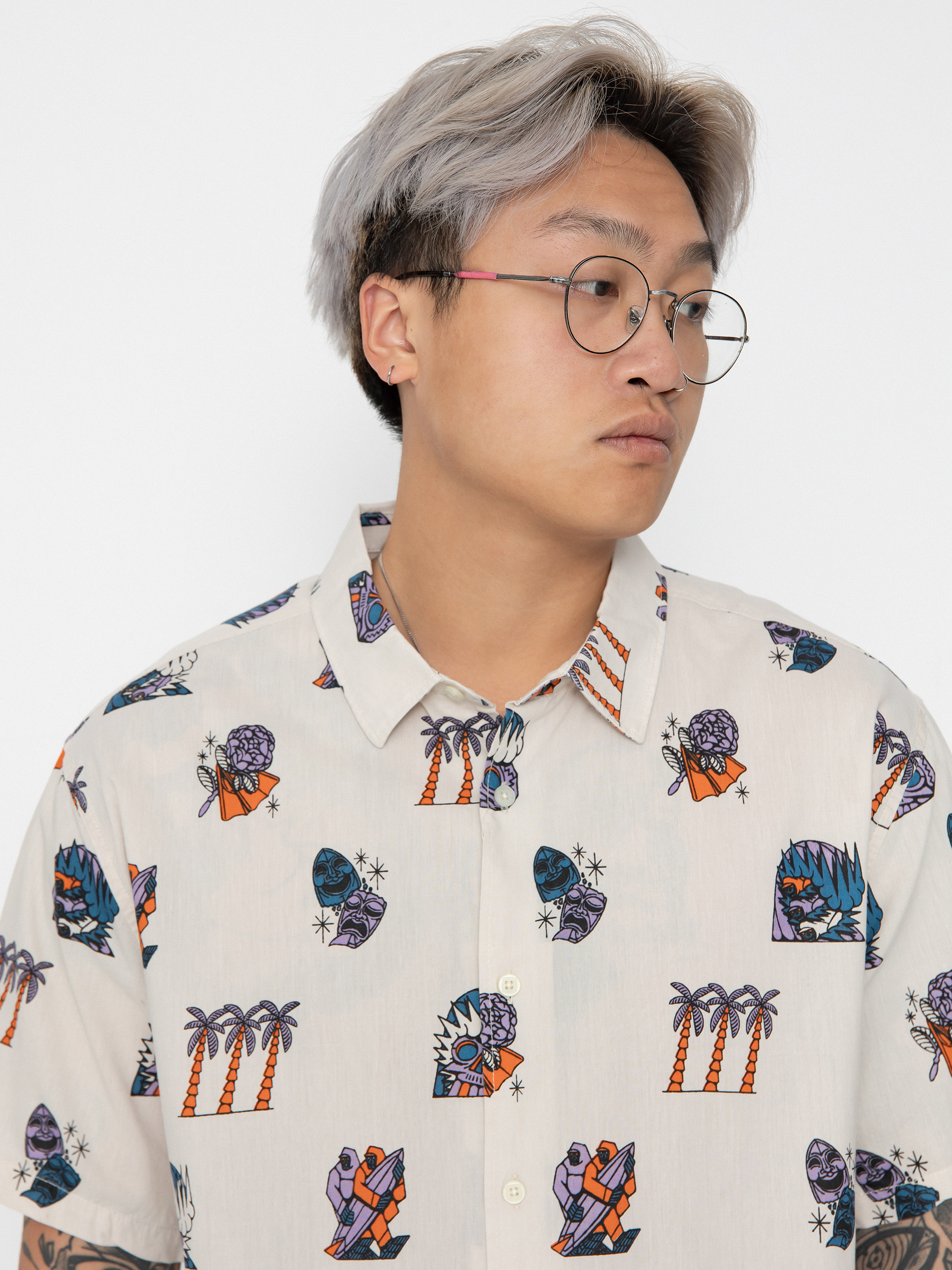 Košeľa Billabong Turn The Tide (stone)