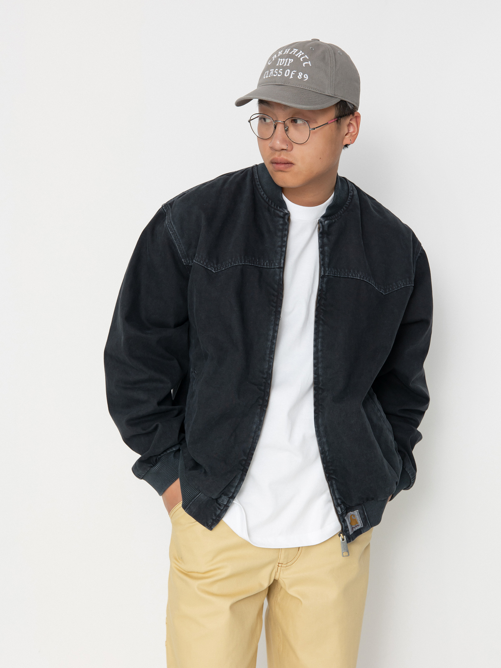 Bunda Carhartt WIP OG Santa Fe (black)