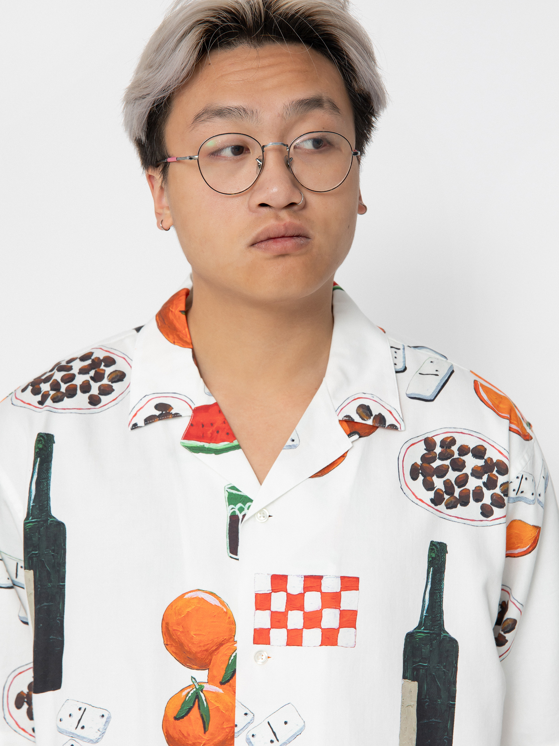 Košeľa Carhartt WIP Isis Maria Dinner (isis maria dinner print/white)