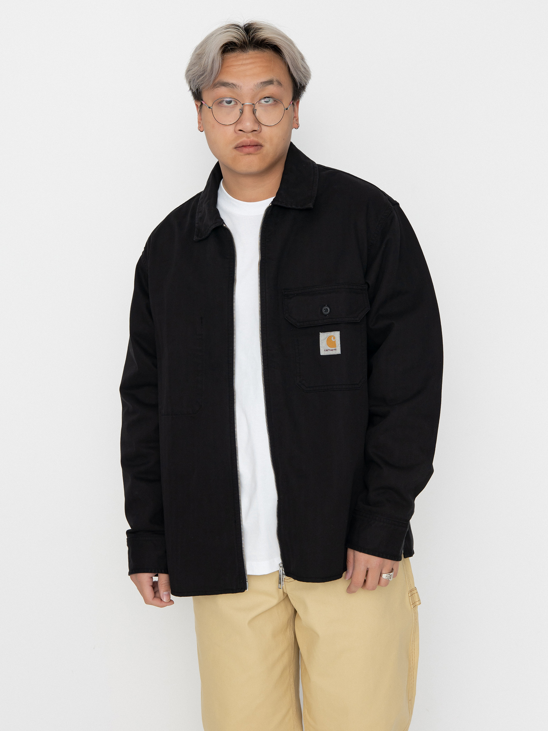 Košeľa Carhartt WIP Rainer (black)