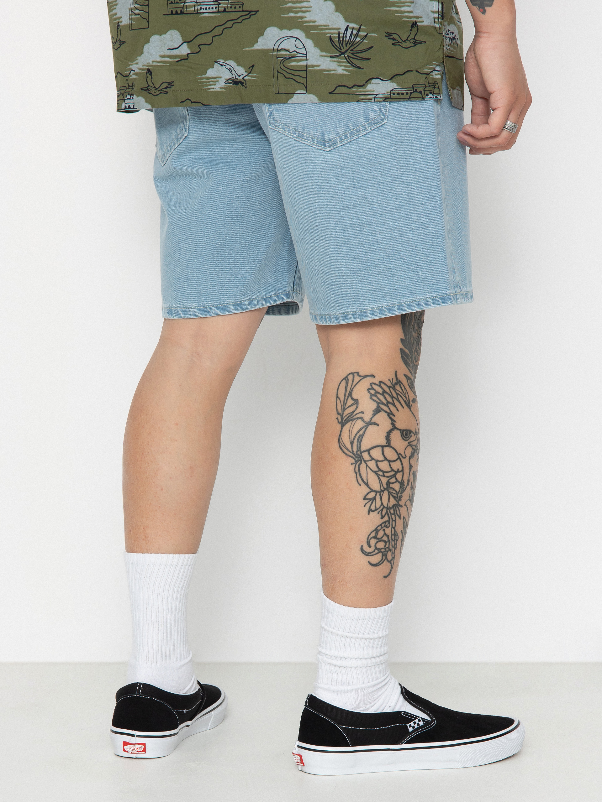 Kraťasy MassDnm Jeans Box (light blue)