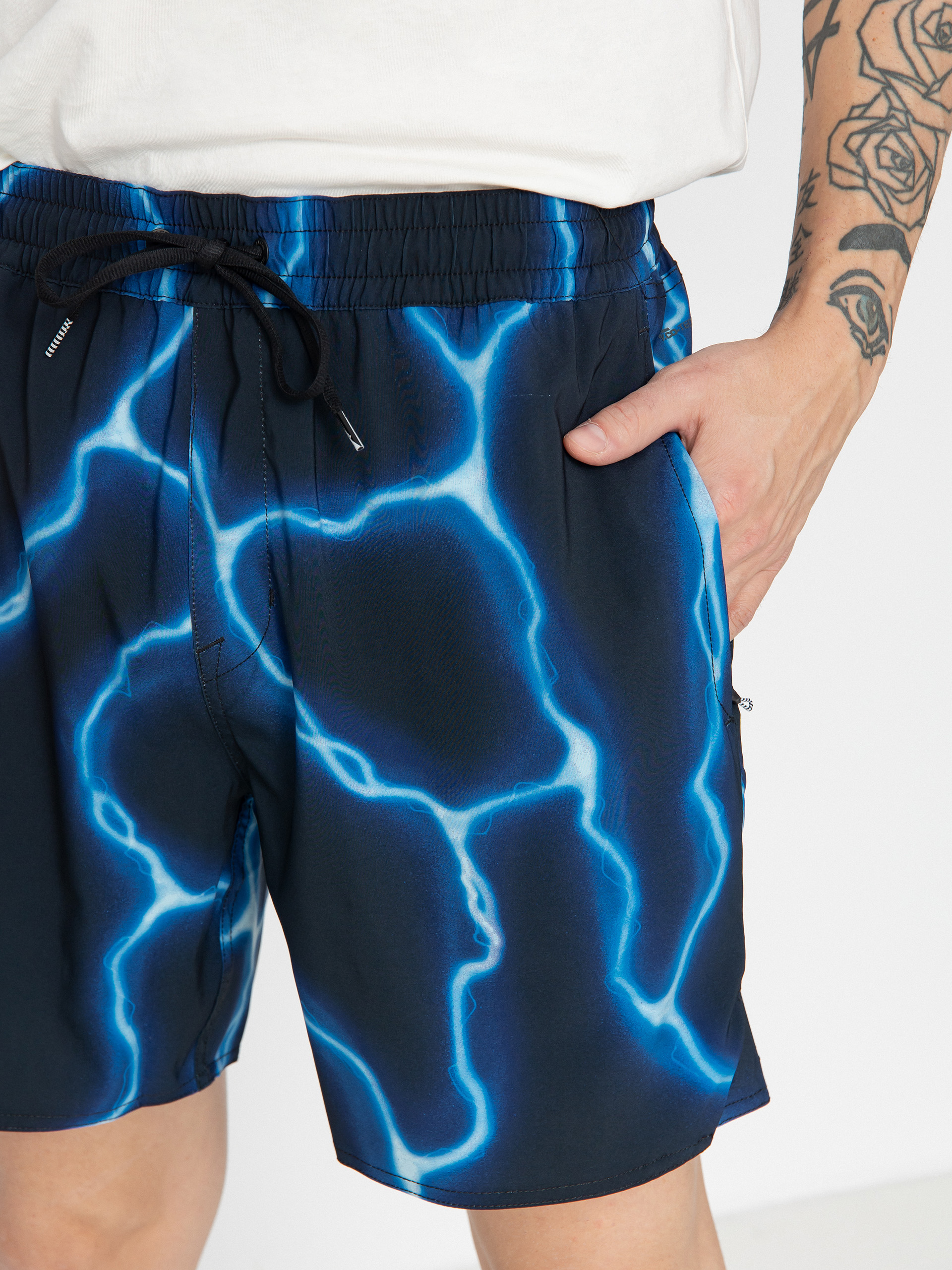 Kraťasy Volcom Fa T Spinks Ascender 18 (black)