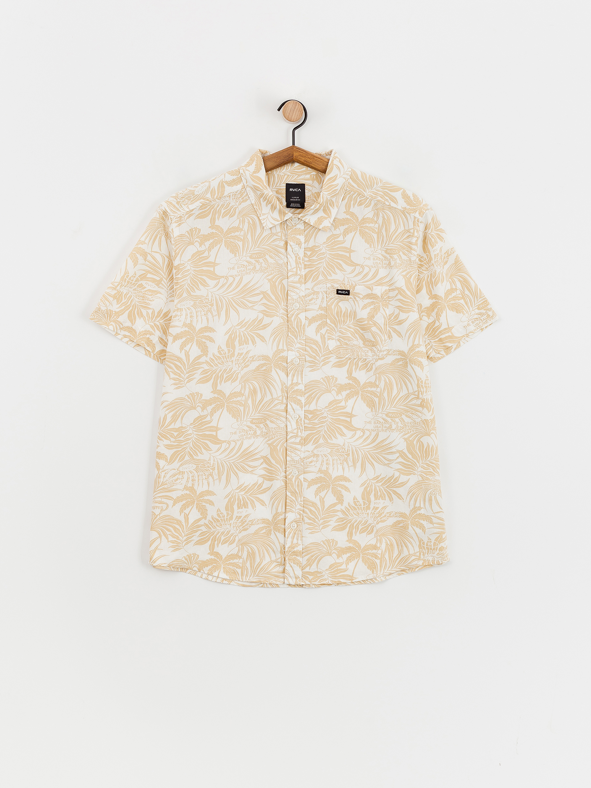 Košeľa RVCA Rvgazi (khaki)