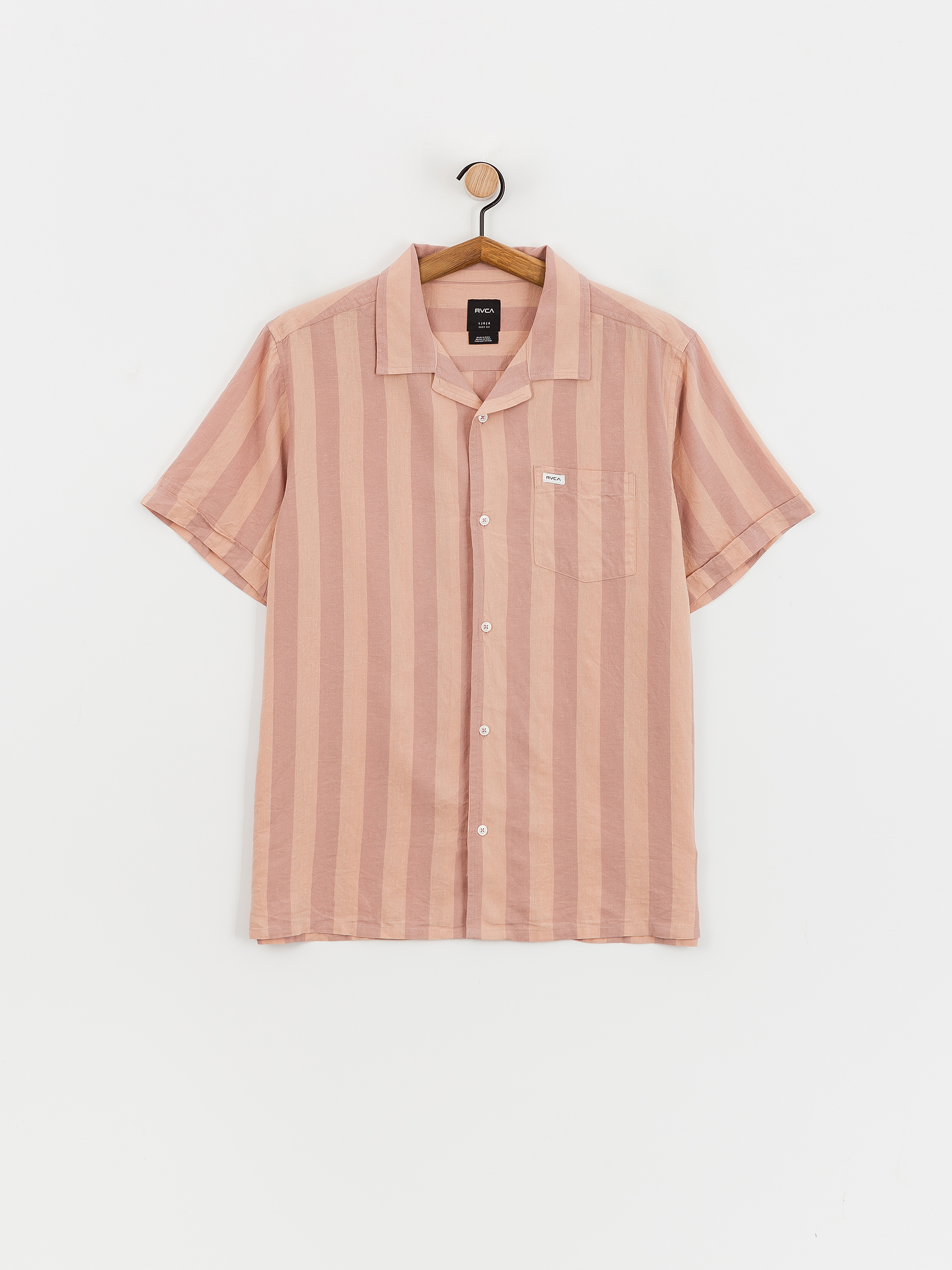 Košeľa RVCA Love Stripe (palomino grey)