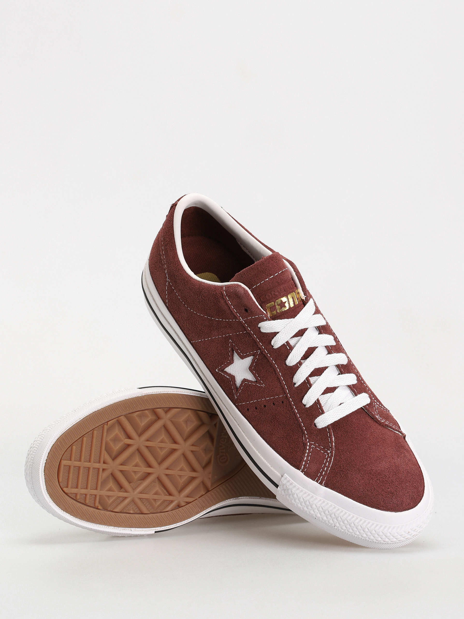 Topánky Converse One Star Pro Ox (pueblo brown/white)