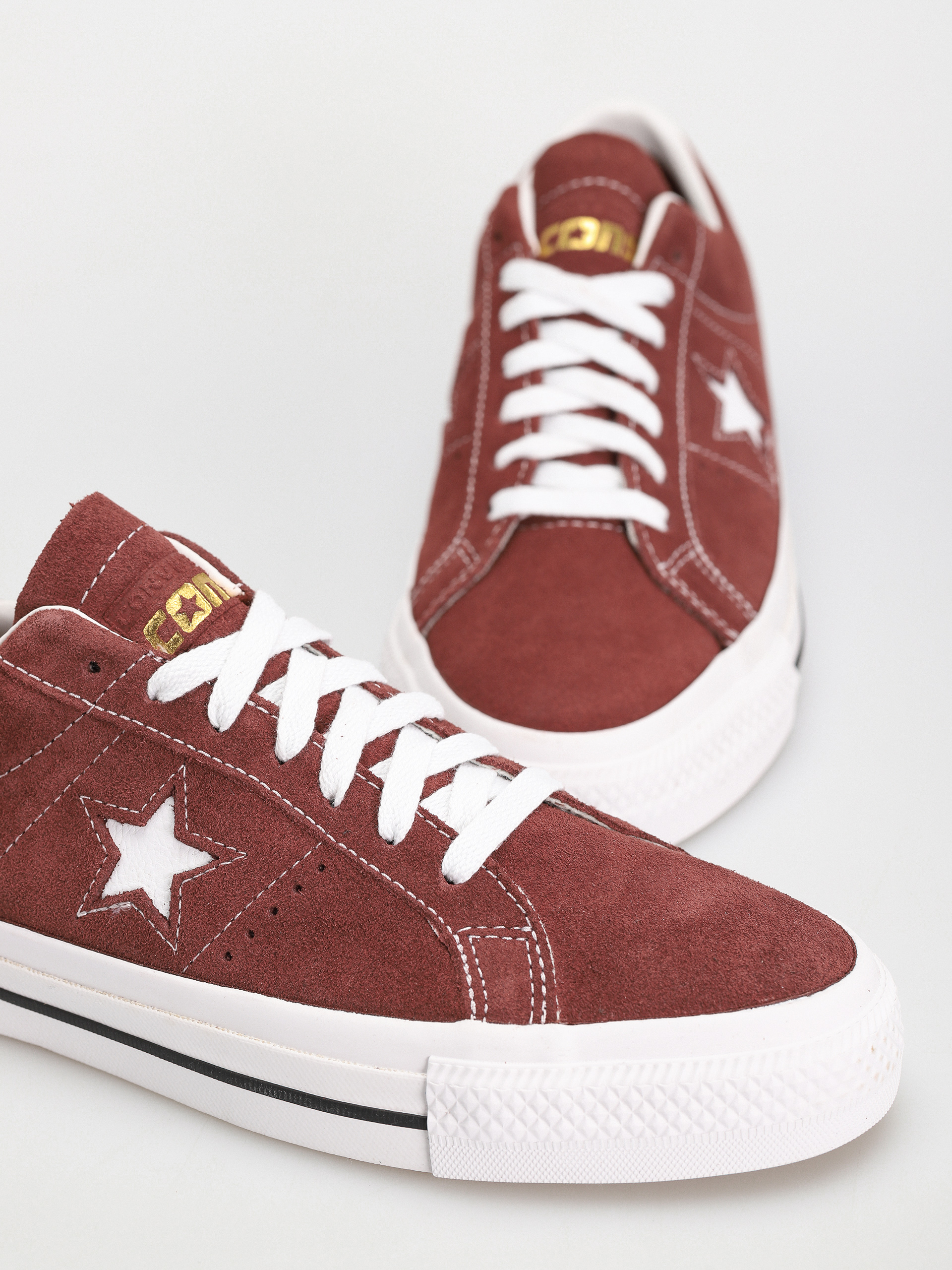 Topánky Converse One Star Pro Ox (pueblo brown/white)