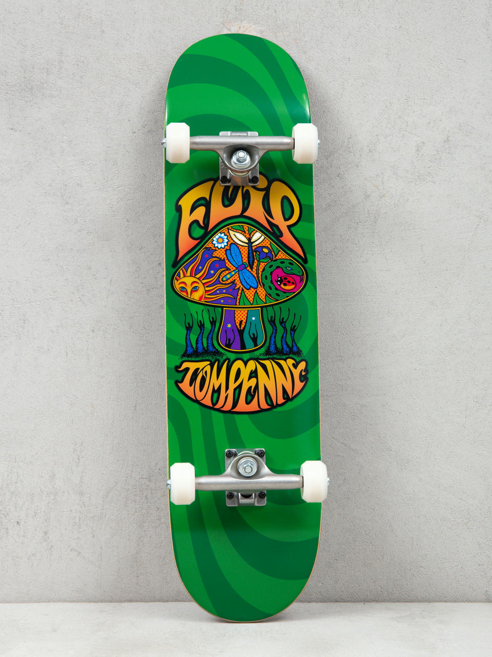 Skateboard Flip Penny Love Shroom (green)