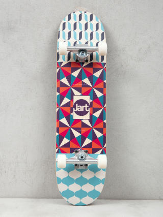Skateboard Jart Ikat (teal/brown/red)