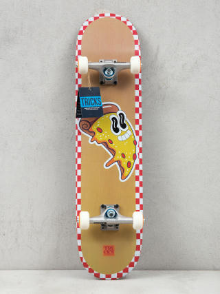 Skateboard Tricks Pizza (white/red/brown)