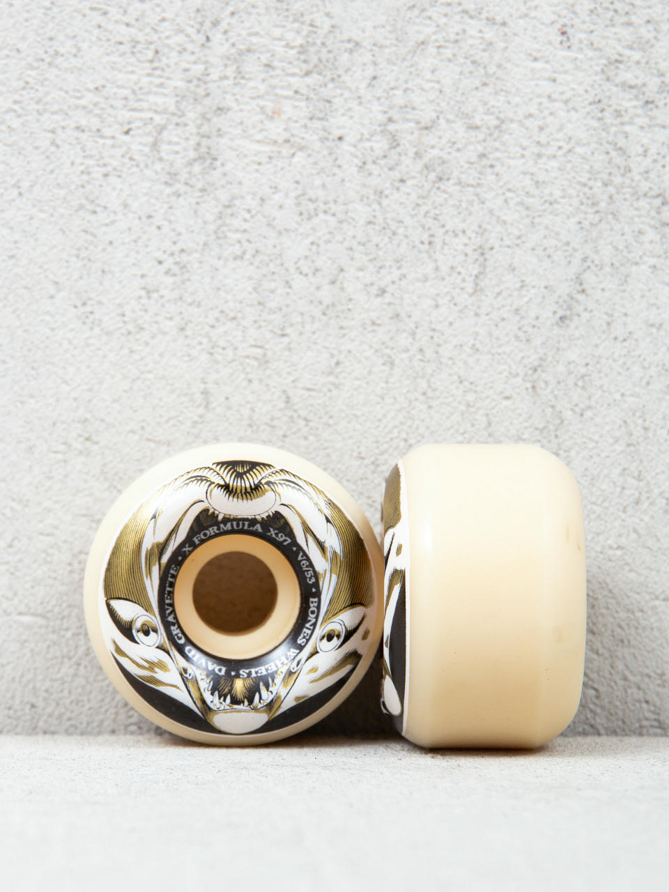 Kolieska Bones X Formula Gravette Salmon Illa V6 Widecut 97A (gold/white/black)