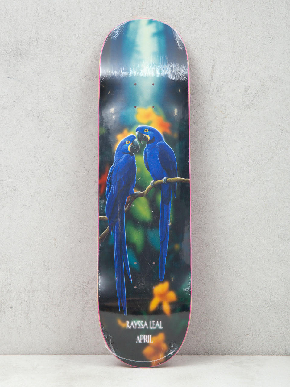 Doska April Skateboards Rayssa (blue macaw)