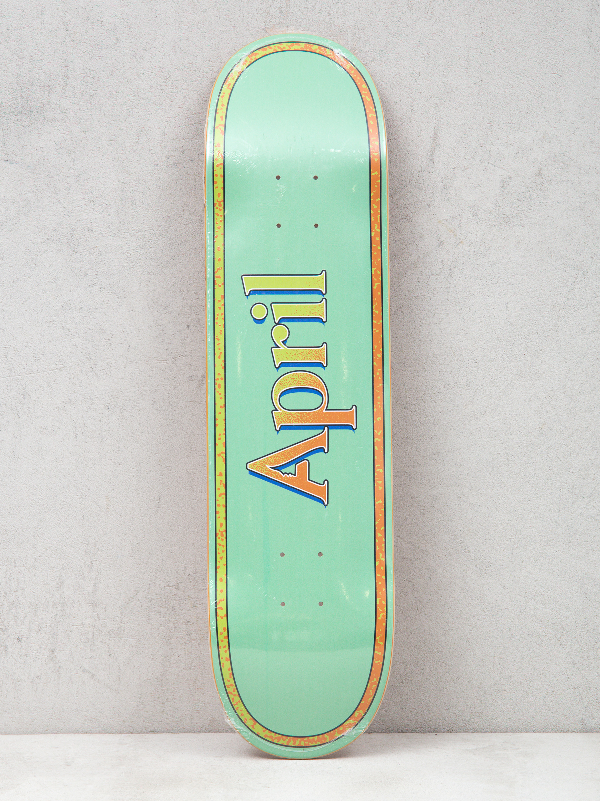 Doska April Skateboards OG Logo Retro (green)