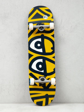 Skateboard Krooked Tm Big Eyes (yellow/black)