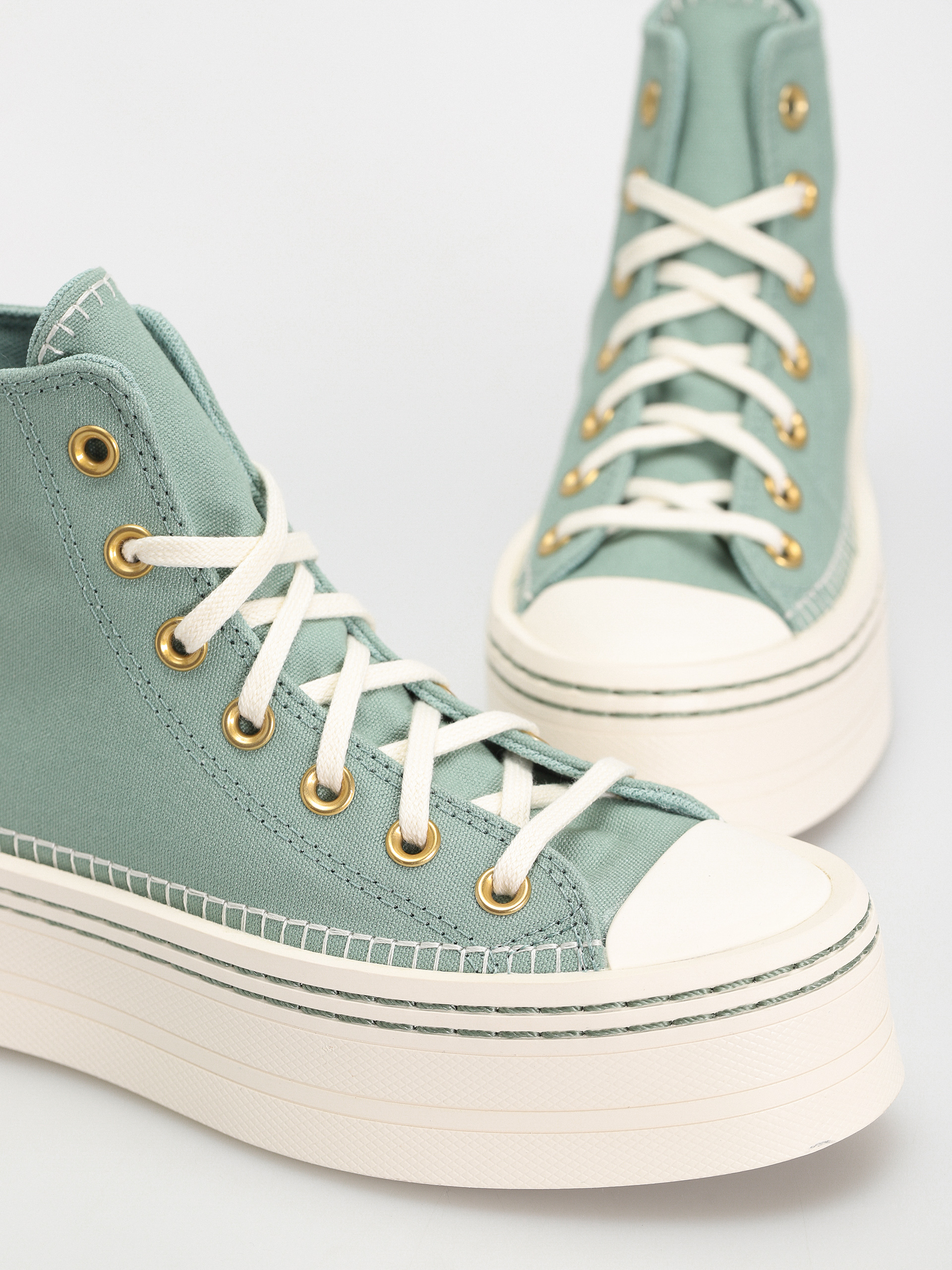Tenisky Converse Chuck Taylor All Star Modern Lift Hi Wmn (apple green)