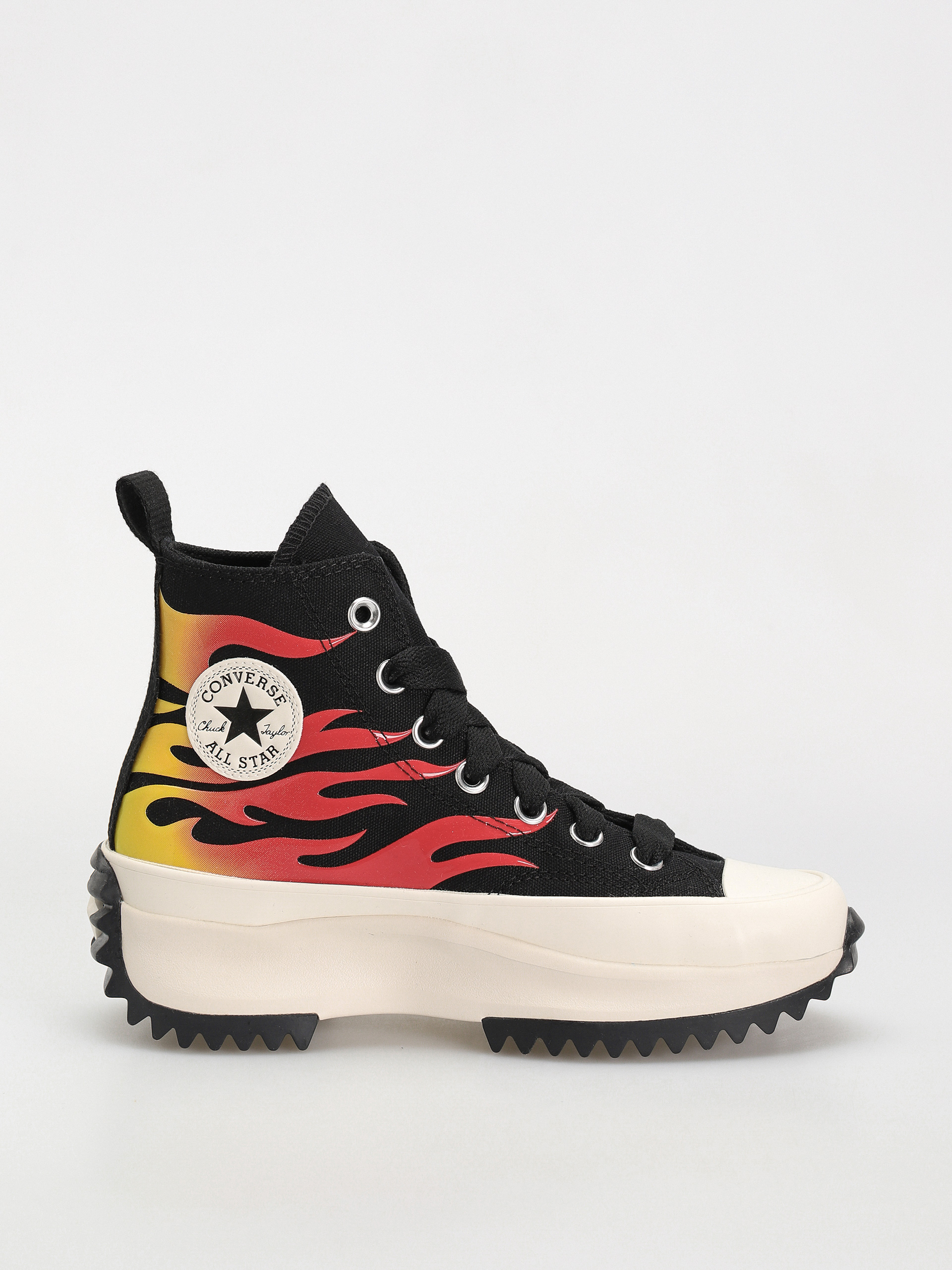 Topu00e1nky Converse Run Star Hike Hi (flames/black)
