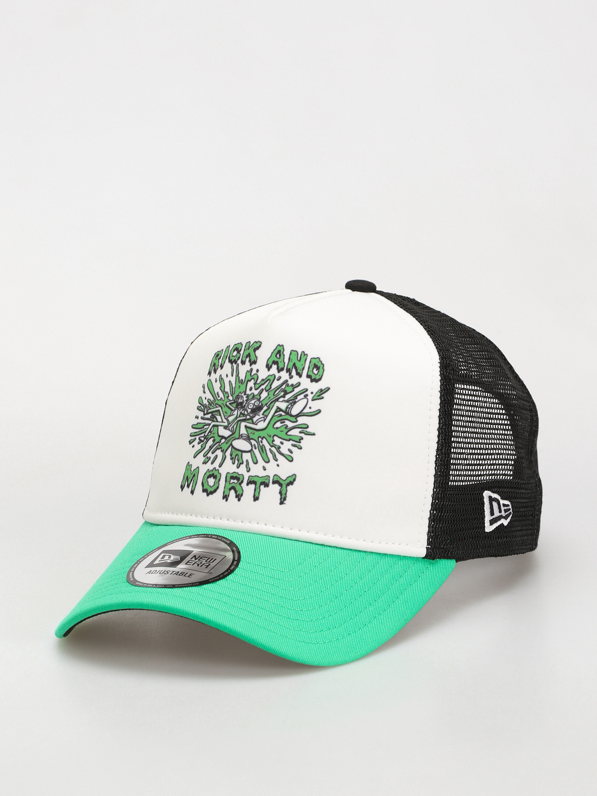 Šiltovka New Era Character Trucker Rick And Morty (green/black)