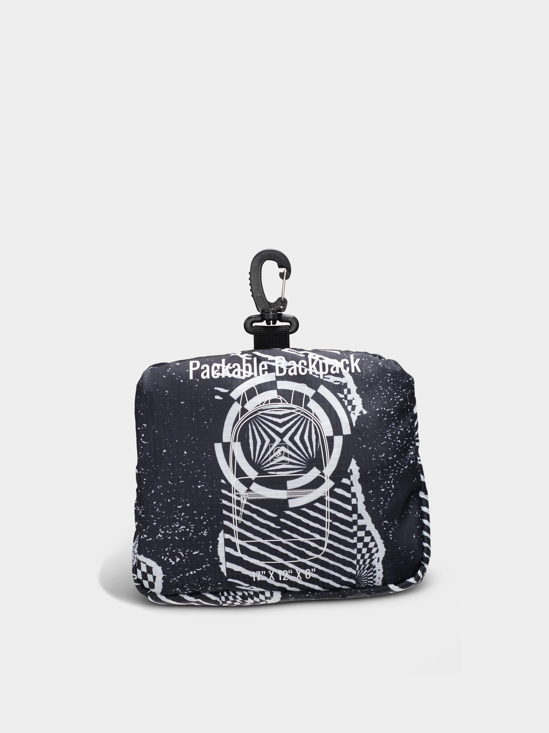 Batoh Volcom Bt Packable (black/white)