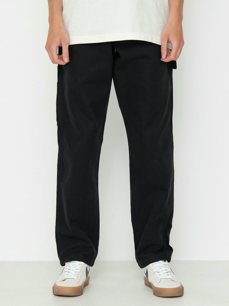 Nohavice Dickies Duck Carpenter (stone washed black)