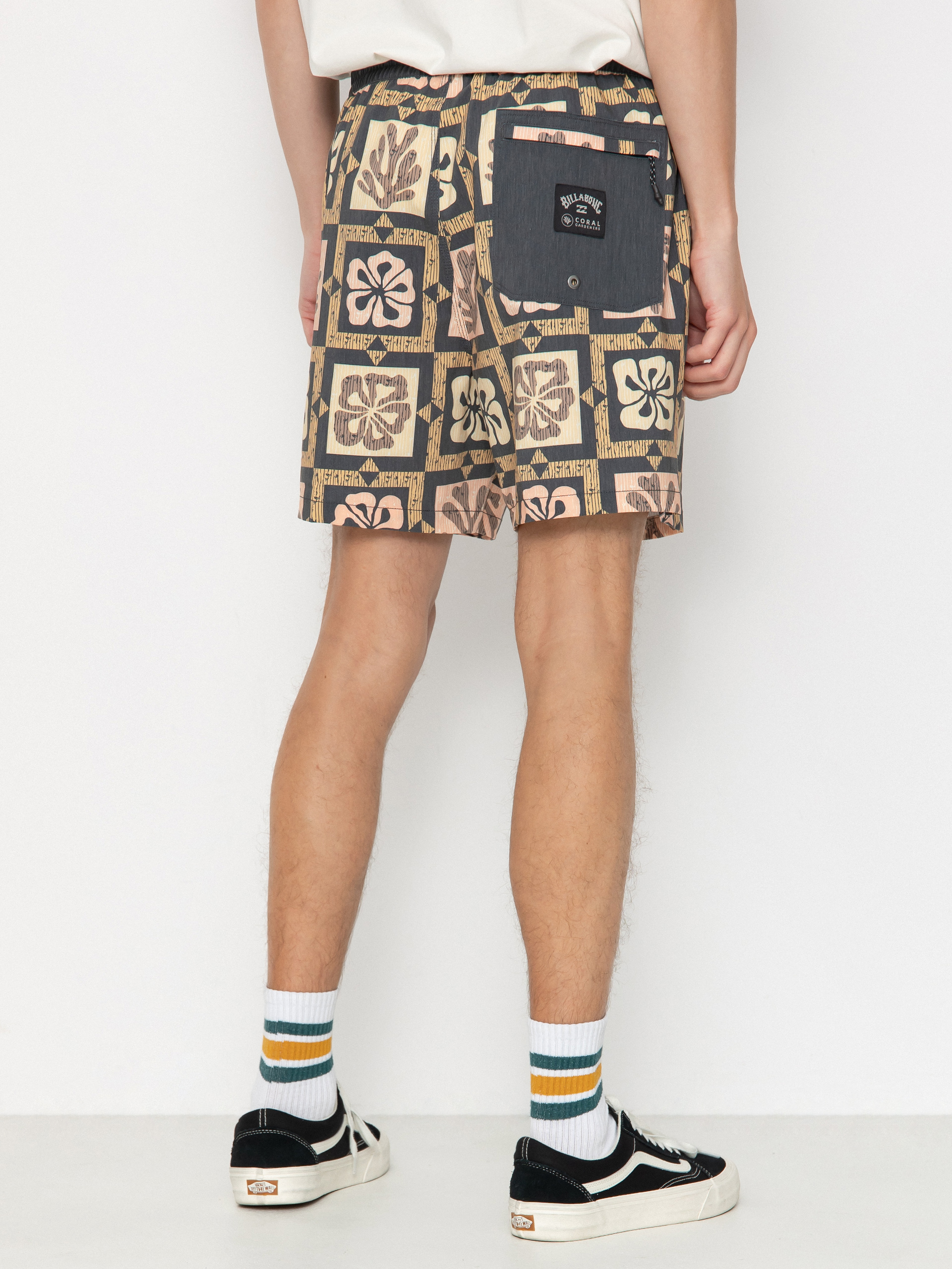 Plážové kraťasy Billabong Tiki Reef Layback (sunset)