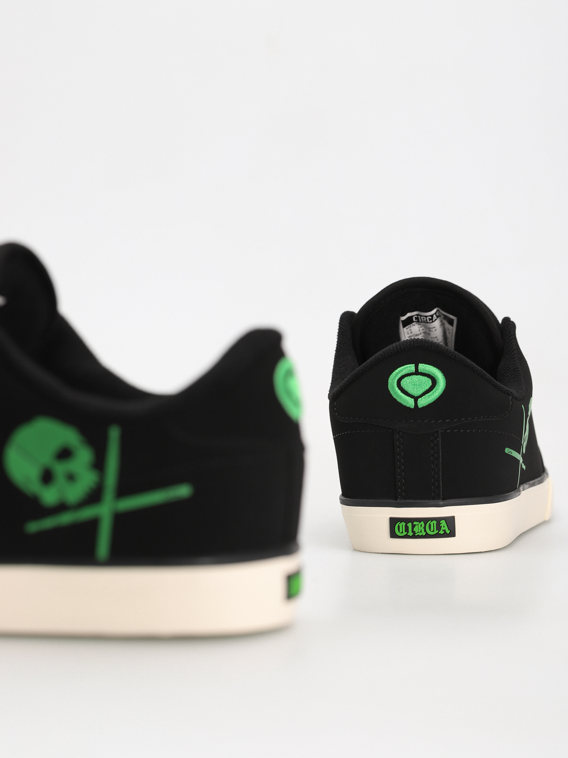 Topánky Circa Buckler Sk (black/fluo green)