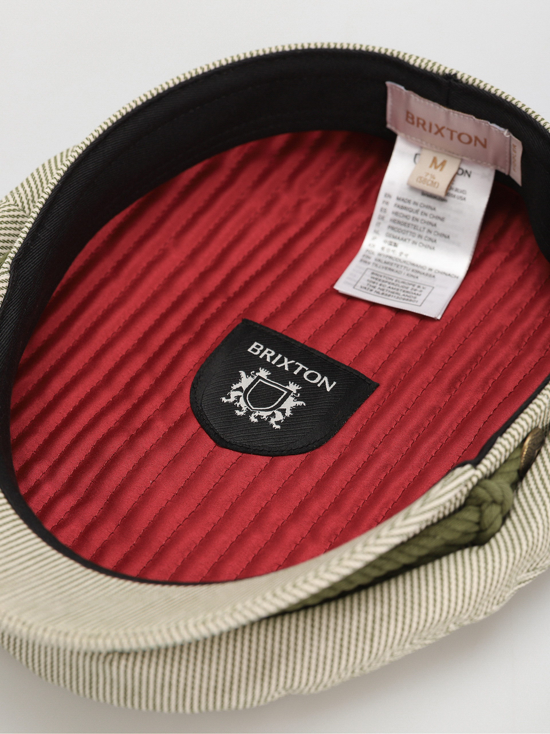 Klobúk so šiltom Brixton Fiddler Cap Wmn (sea kelp/oat milk)