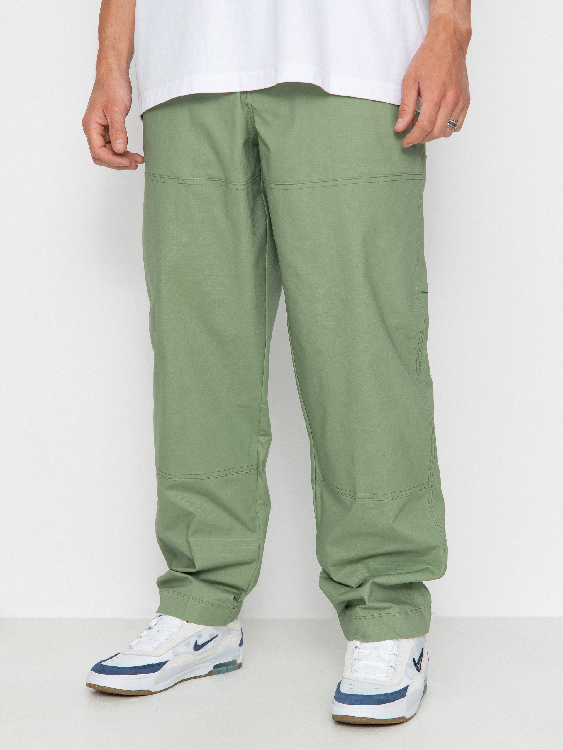 Nohavice Nike SB Double Knee (oil green)