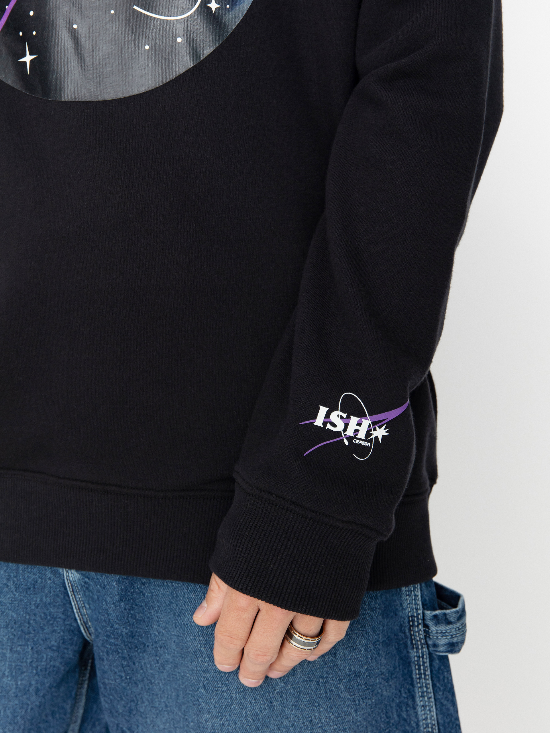 Mikina DC Dc Ish Crew S (black)