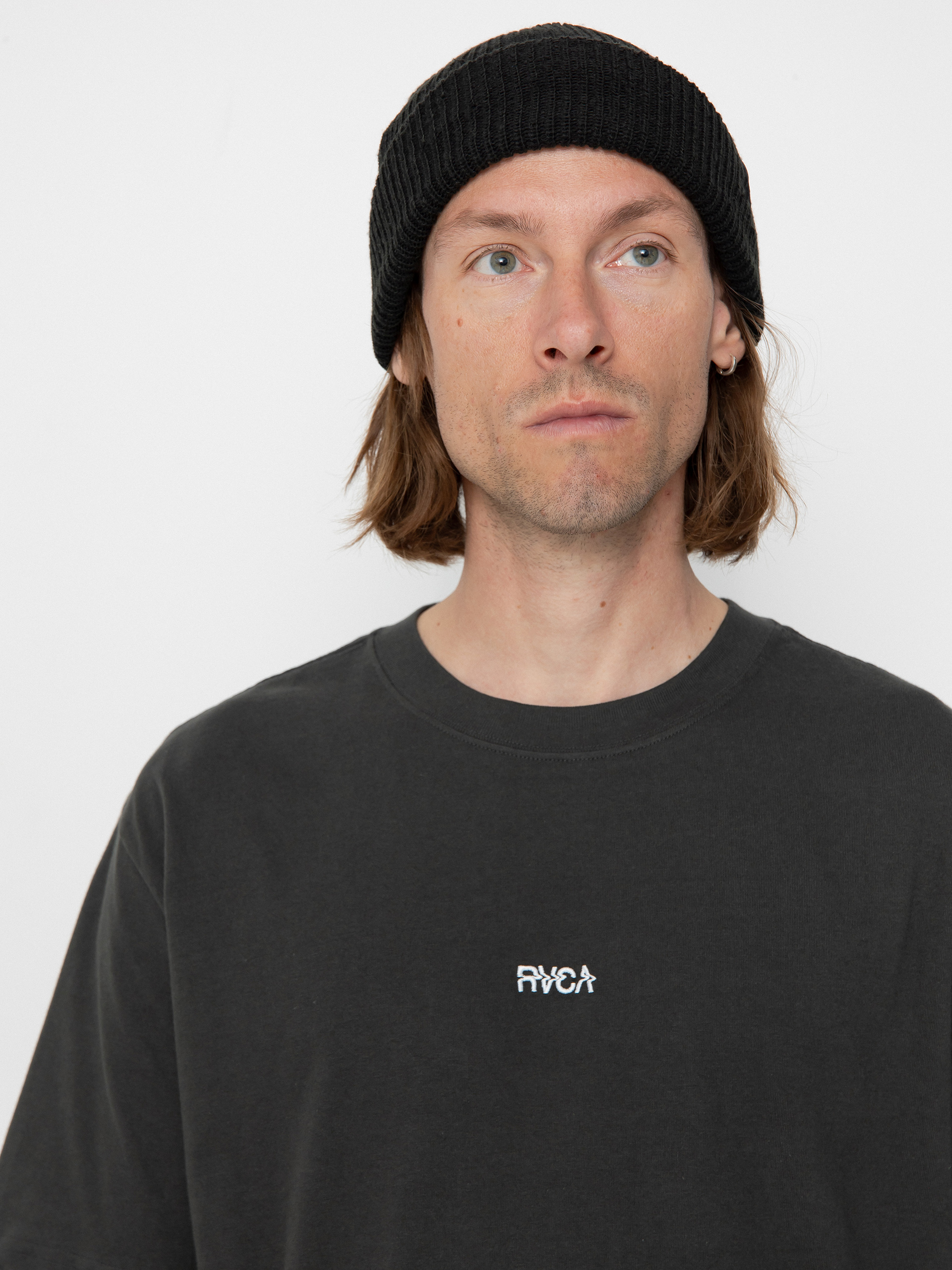 Tričko RVCA Call Rvca (pirate black)