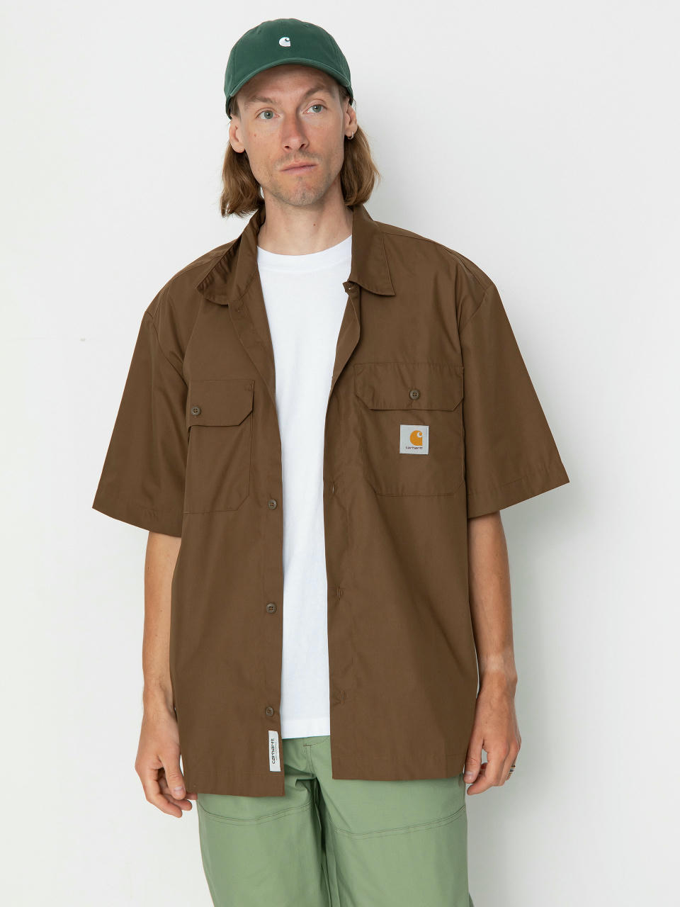 Košeľa Carhartt WIP Craft SS (lumber)