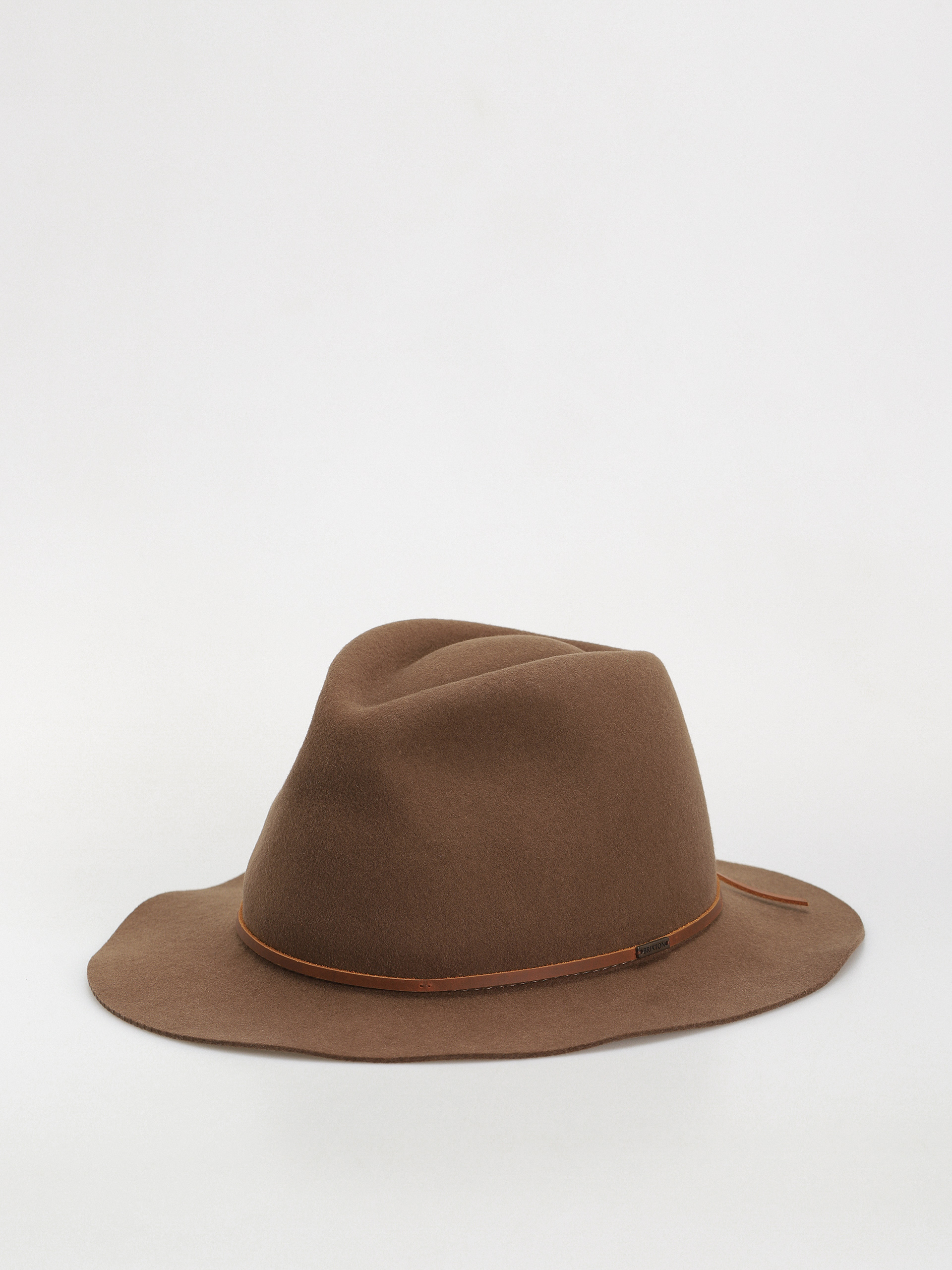 Klobúk Brixton Wesley Fedora (dark earth)