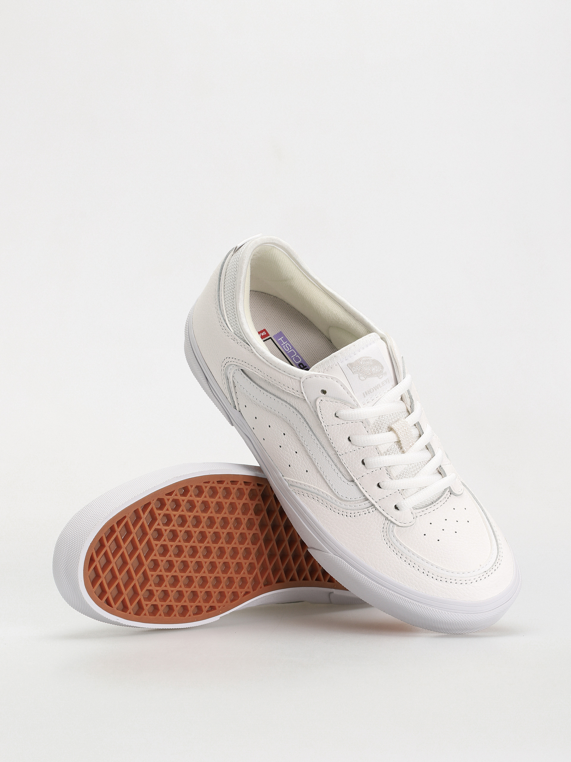Topánky Vans Skate Rowley (leather white/white)